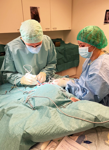 Mischu waehrend dem Eingriff 1